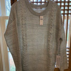 Gray/Grey Sweater from Anthropologie. Another Love brand